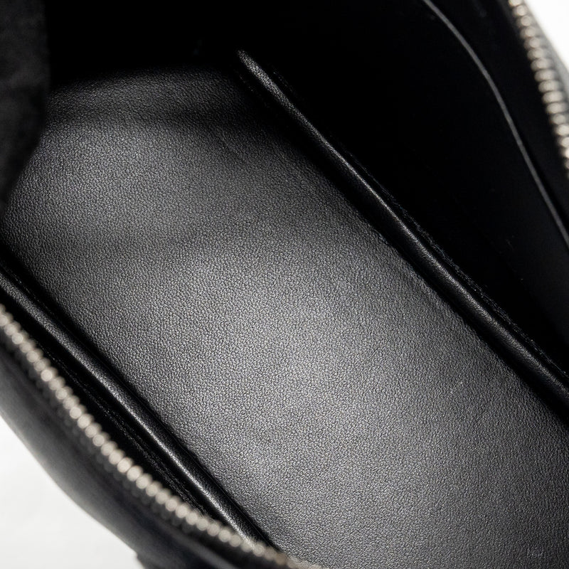 Hermes Mini Bolide 1923 Chèvre Mysore Black SHW Stamp K