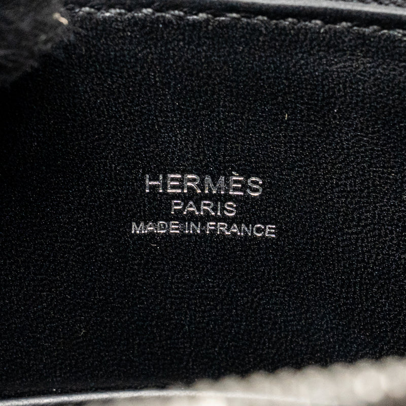 Hermes Mini Bolide 1923 Chèvre Mysore Black SHW Stamp K