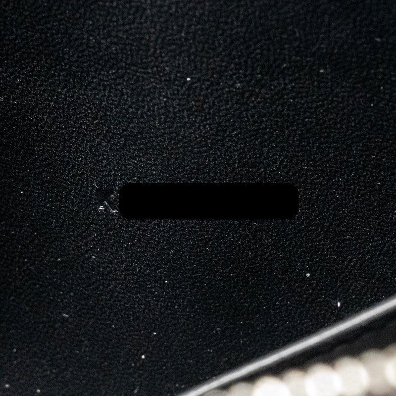 Hermes Mini Bolide 1923 Chèvre Mysore Black SHW Stamp K