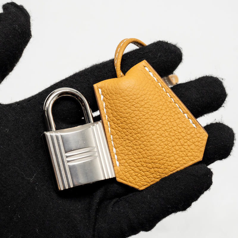 Hermes kelly messenger GM togo naturel sable SHW stamp B