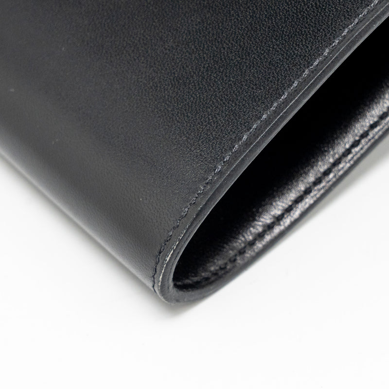 Hermes Kelly to Go Box Black SHW Stamp U