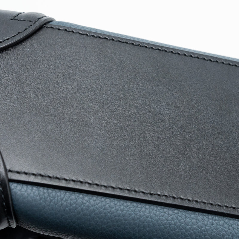 Celine Nano Luggage Bag Multi Colour blue/dark blue/black GHW