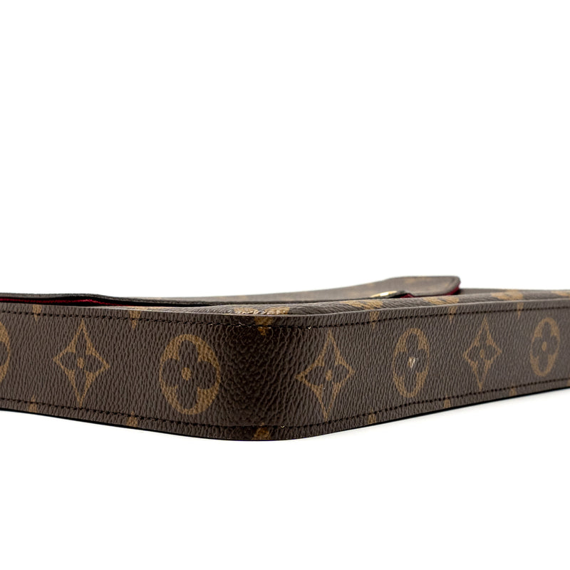 Louis Vuitton Felicie Pochette Monogram Canvas GHW