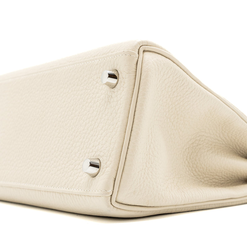 Hermes kelly 25 togo Craie SHW stamp Z