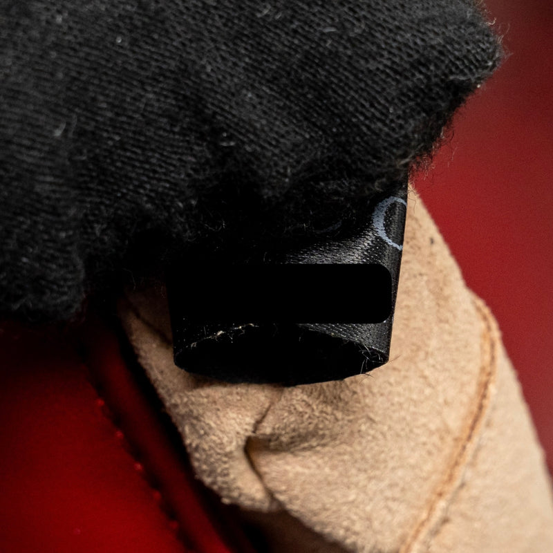 Gucci Small GG Marmont Shoulder Bag Calfskin Red Brushed GHW