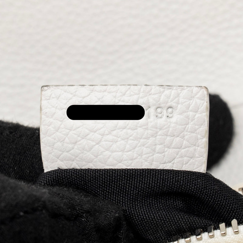 Dior Homme Saddle Belt Bag Calfskin White SHW