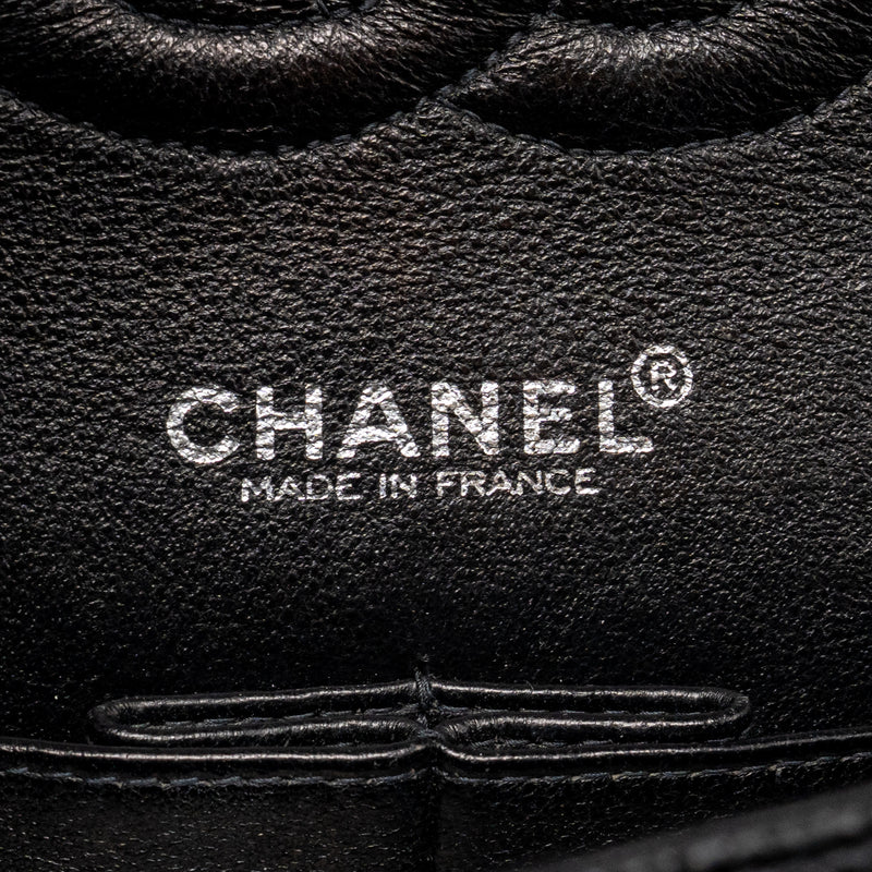 Chanel Medium Classic Double Flap Bag Caviar Black SHW
