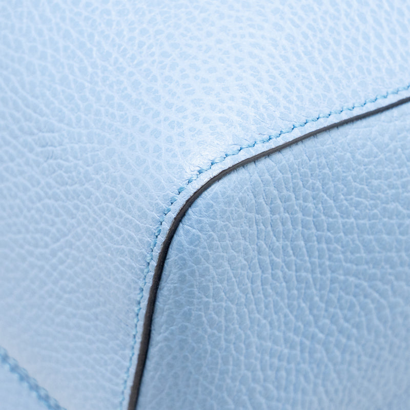 Gucci Medium Swing Tote Bag Calfskin Blue GHW