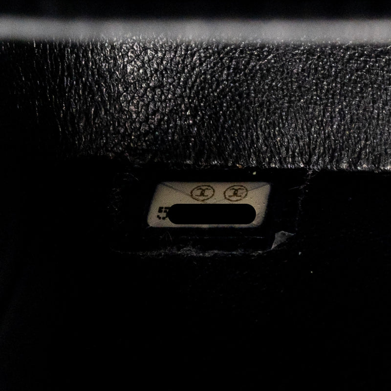 Chanel Medium Classic Double Flap Bag Caviar Black SHW