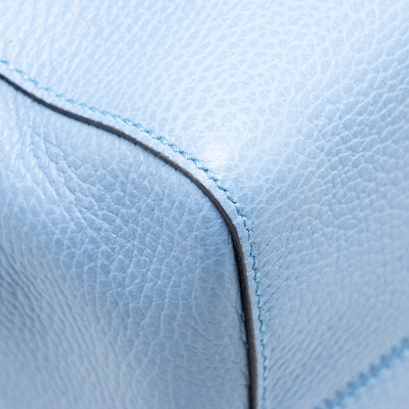 Gucci Medium Swing Tote Bag Calfskin Blue GHW