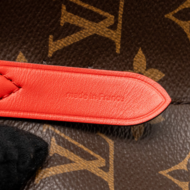 Louis Vuitton Neo Noe Monogram Canvas Red GHW