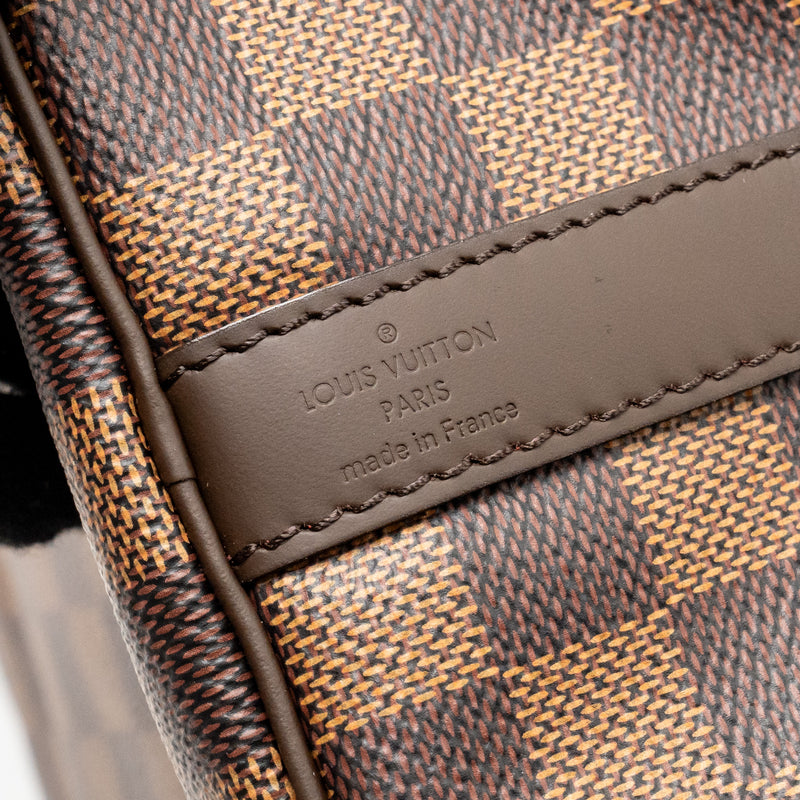 Louis Vuitton speedy bandouliere 30 damier ebene canvas GHW