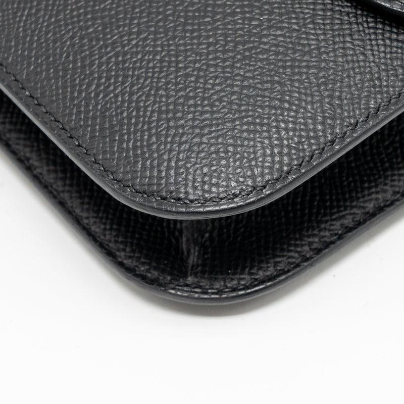 Hermes Constance Elan Epsom Black SHW Stamp K