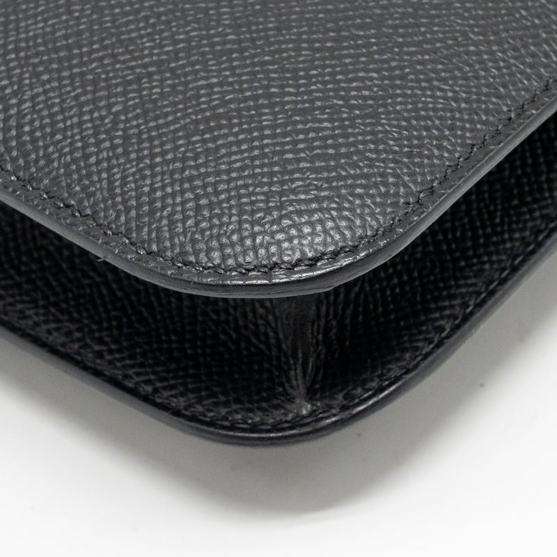 Hermes Constance Elan Epsom Black SHW Stamp K