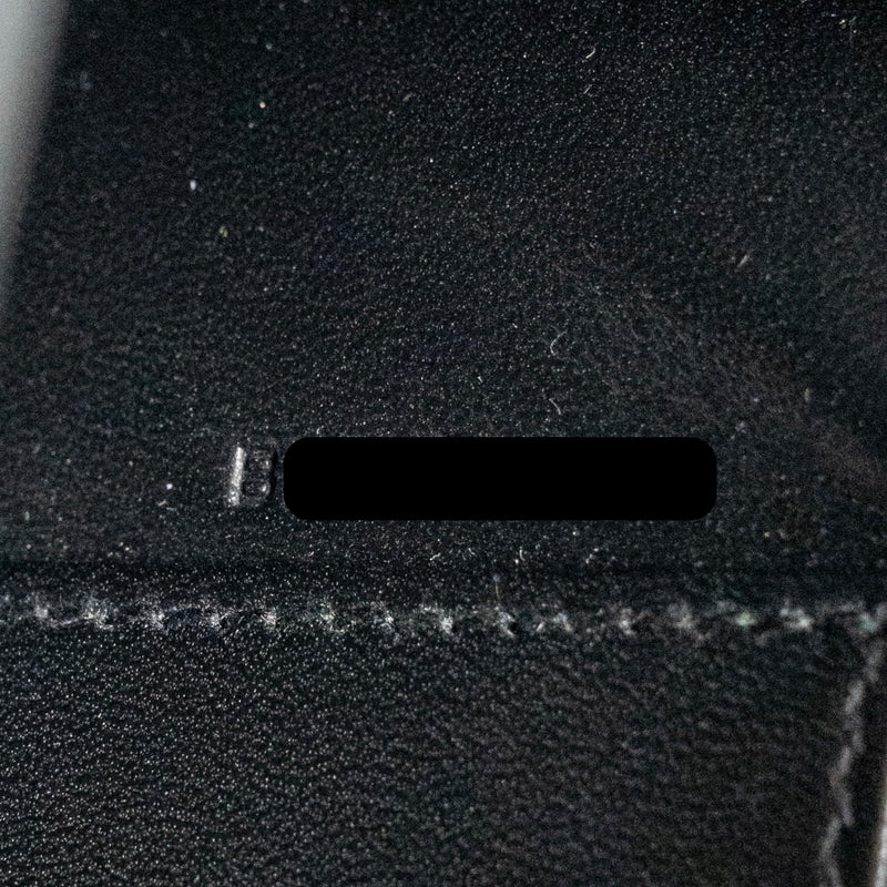 Hermes Kelly Elan Chèvre Chamkila Black SHW Stamp B