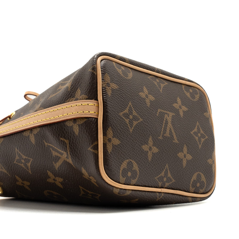 Louis Vuitton Nano Noe Monogram Canvas GHW