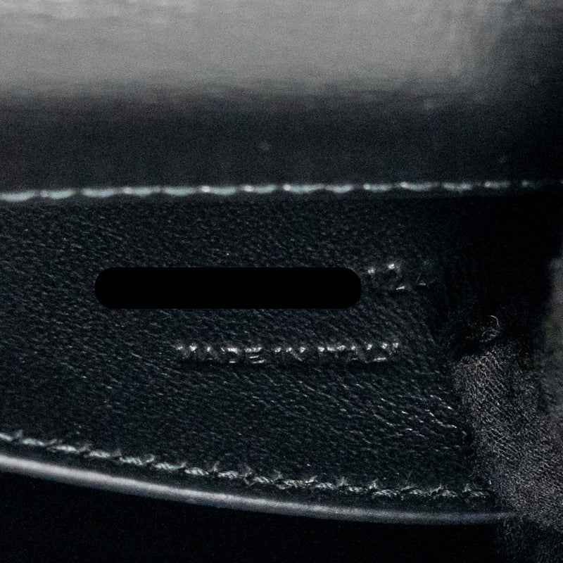 Saint Laurent / YSL Medium Sunset Bag Black Calfskin Black Hardware