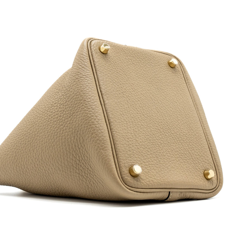Hermes picotin 18 lock bag clemence trench GHW stamp U