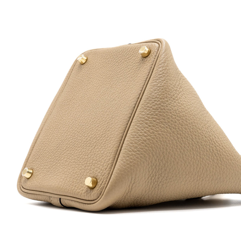 Hermes picotin 18 lock bag clemence trench GHW stamp U
