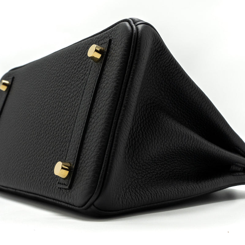 Hermes Birkin 25 Togo Black GHW Stamp Y