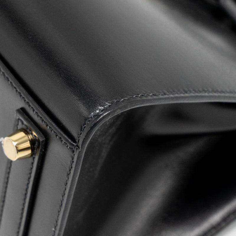 Hermes Birkin 30 Box Black GHW Stamp B