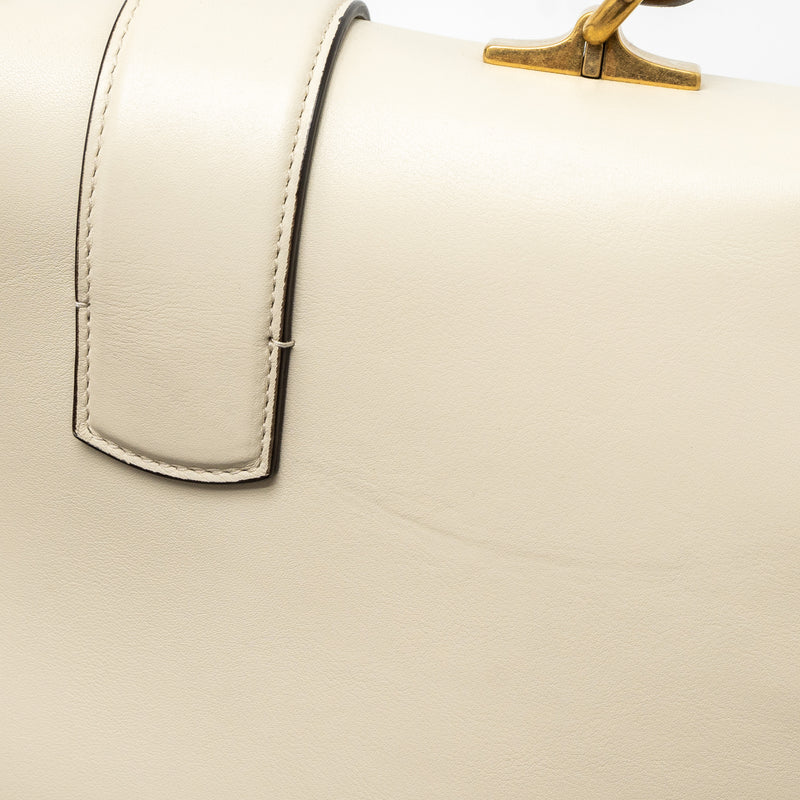 Gucci Bamboo Top Handle Dionysus Flap Bag Calfskin White/Multicolour GHW