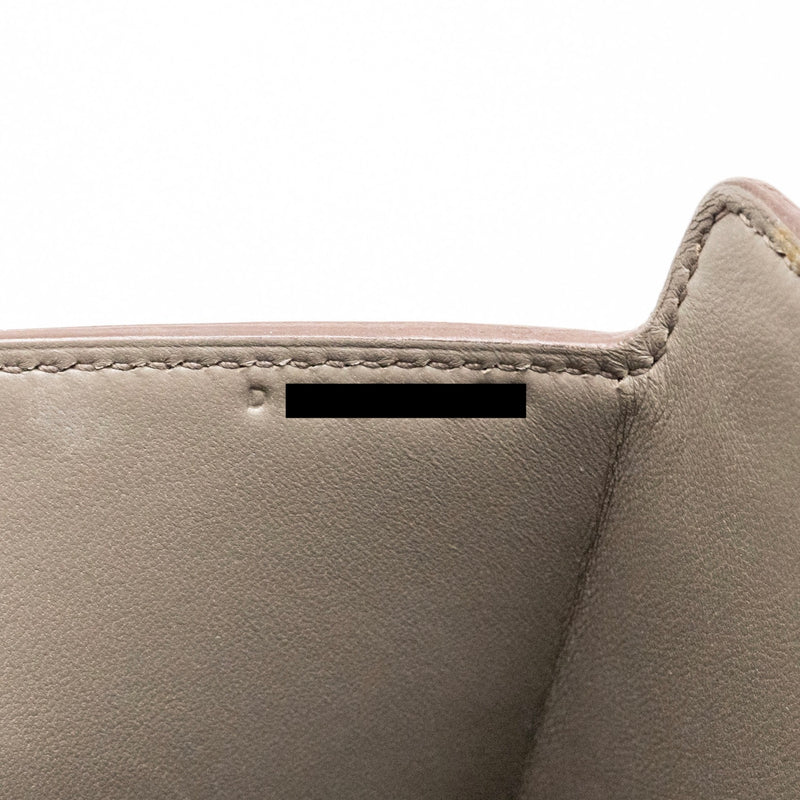 Hermes Cinhetic box bag epsom gris etain SHW stamp D