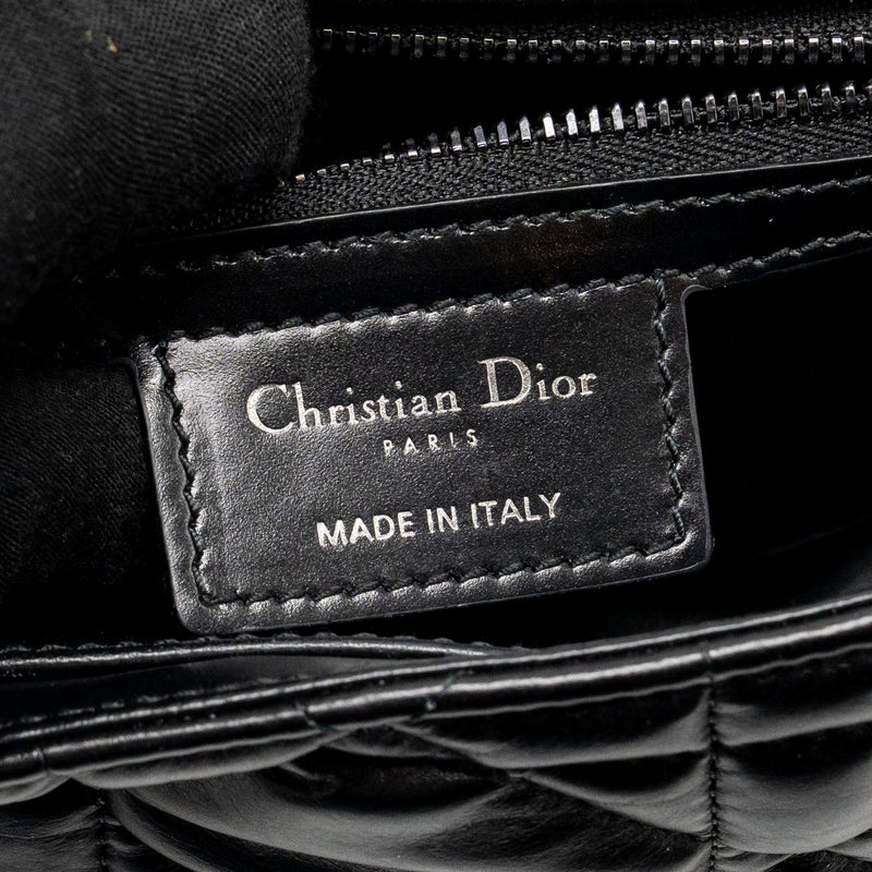 Dior Medium Dior Caro Bag Calfskin SO Black
