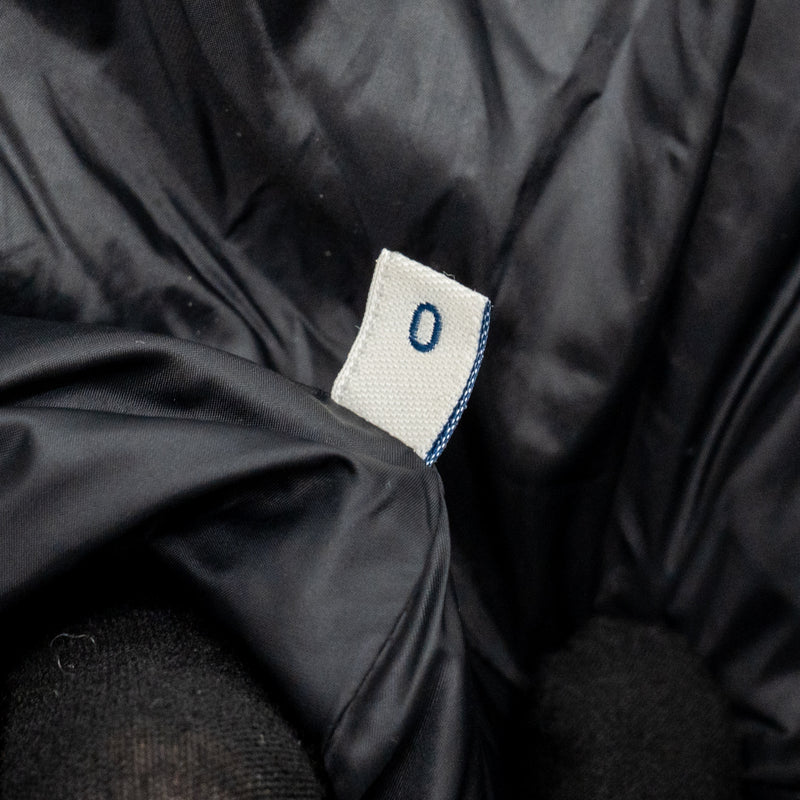 Moncler Size 0 Avoce Short Down Jacket Black