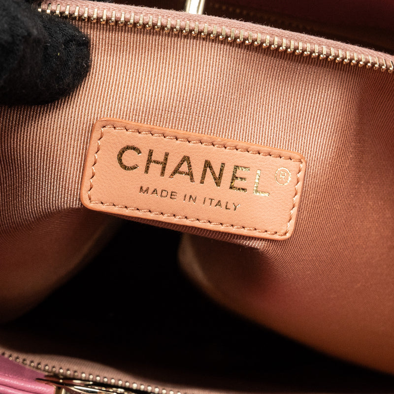Chanel Large 31 Bag Calfskin Pink LGHW