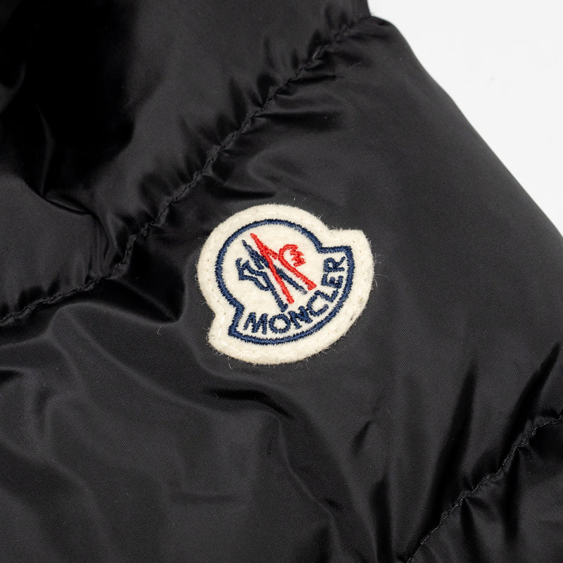 Moncler Size 0 Avoce Short Down Jacket Black