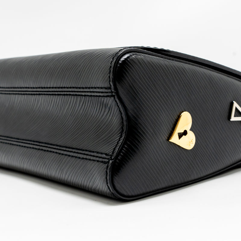 Louis Vuitton Love Lock Twist MM EPI Black Multicolour Hardware