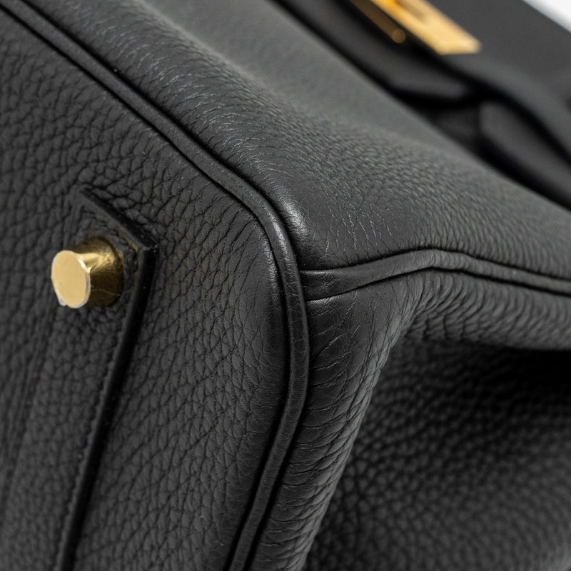 Hermes Birkin 35 Togo Black GHW Stamp D