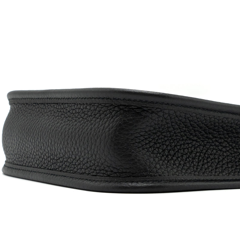 Hermes mini evelyne clemence black SHW stamp U