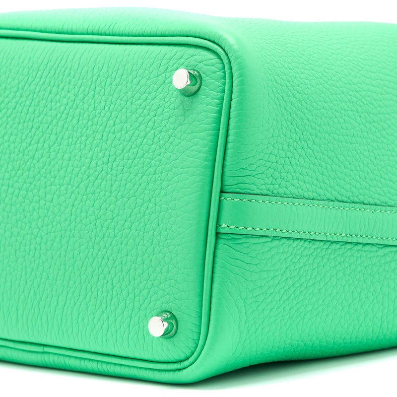 Hermes Picotin 18 Lock Bag Clemence Vert Comics/Bleu Frida SHW Stamp B