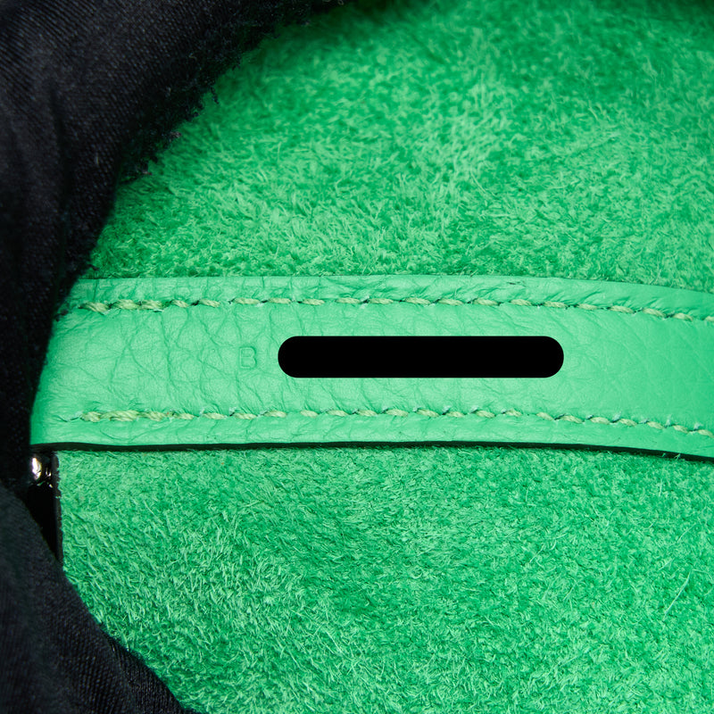 Hermes Picotin 18 Lock Bag Clemence Vert Comics/Bleu Frida SHW Stamp B