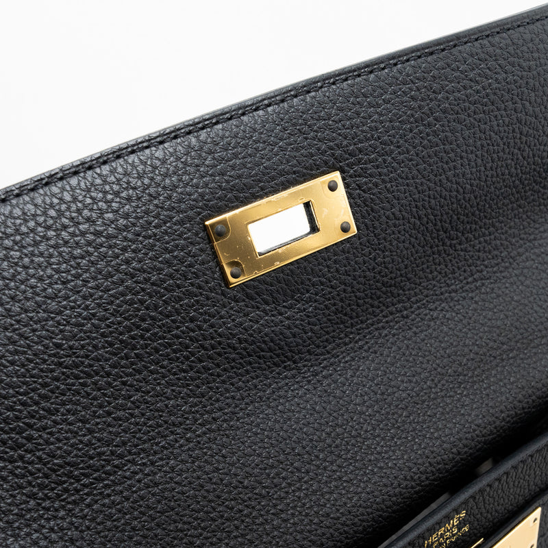 Hermes kelly 32 togo black GHW stamp A