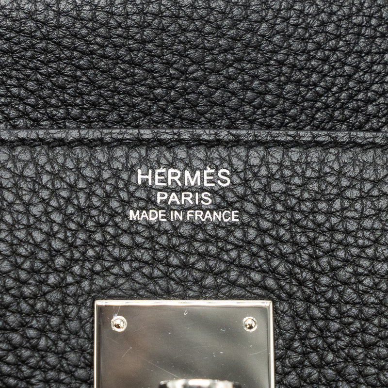 Hermes Birkin 30 Togo Black SHW Stamp A