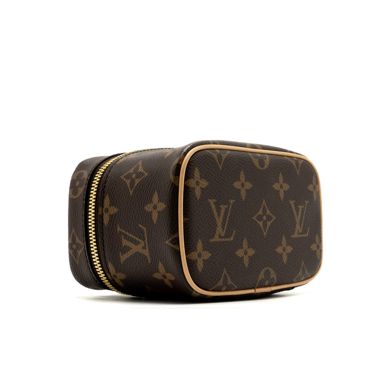 Louis Vuitton Nice Nano Monogram Canvas GHW