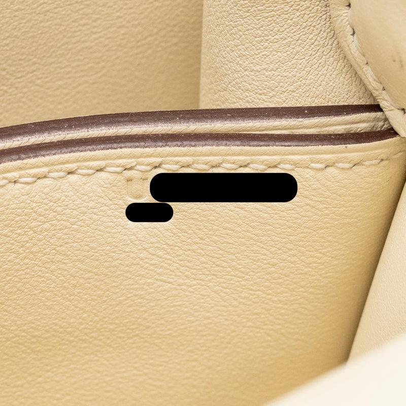 Hermes Mini Roulis Limited Edition Circuit 24 Faubourg Swift Nata/Lime/Jaune Bourgeon/Jaune Poussin SHW STAMP U