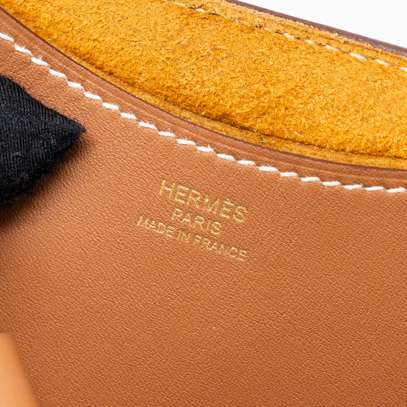 HERMES IN-THE-LOOP 18 Bag CLEMENCE GOLD GHW Stamp U