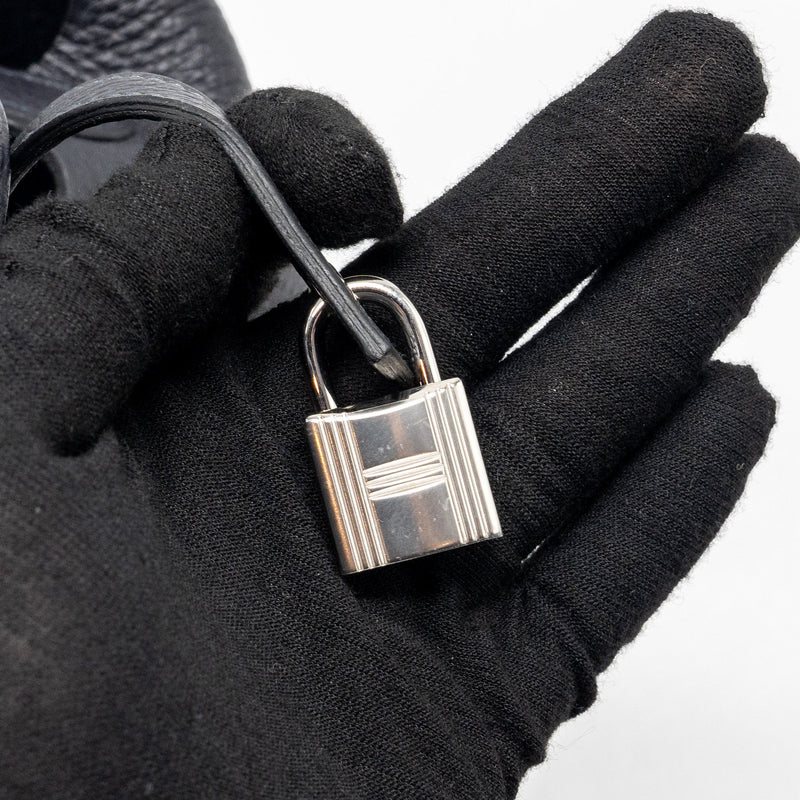 Hermes picotin 18 lock bag clemence Caban SHW stamp B