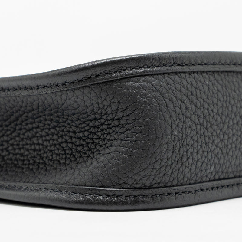 Hermes Mini Evelyne Clemence Black GHW Stamp Y