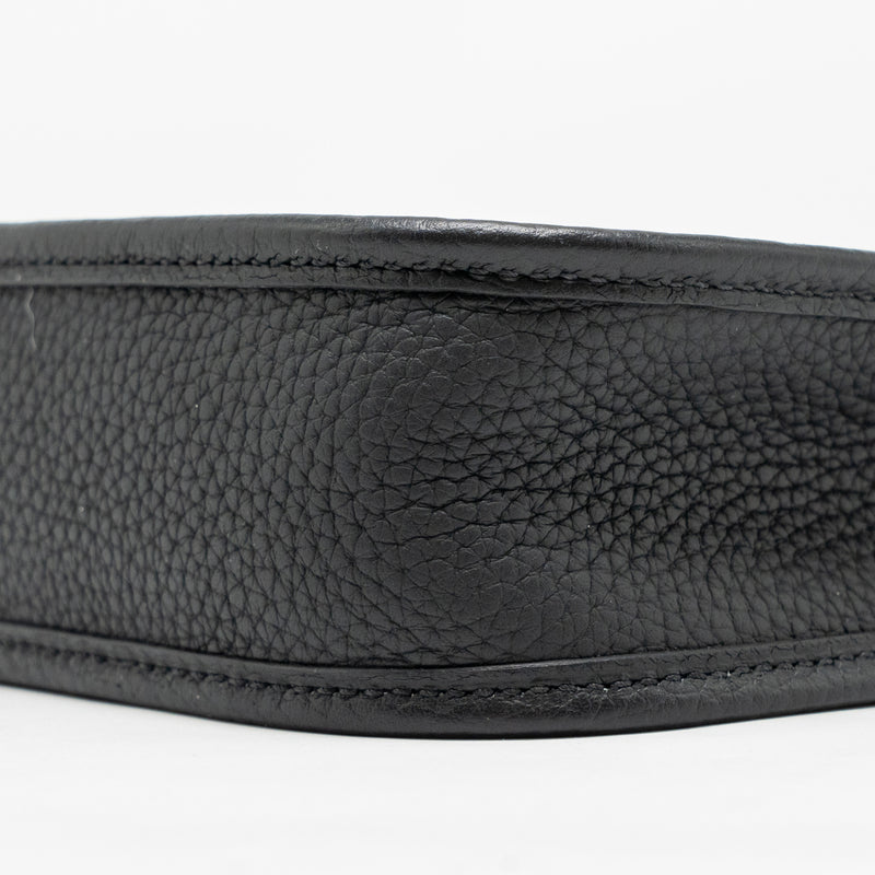 Hermes Mini Evelyne Clemence Black GHW Stamp Y