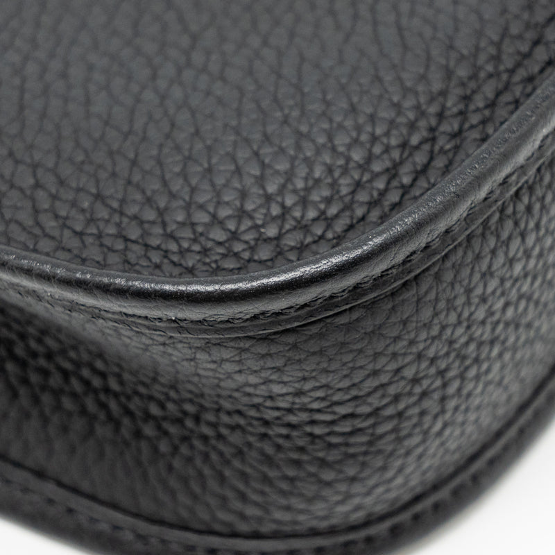 Hermes Mini Evelyne Clemence Black GHW Stamp Y