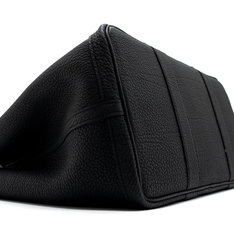Hermes Garden Party 36 Negonda Black SHW Stamp C