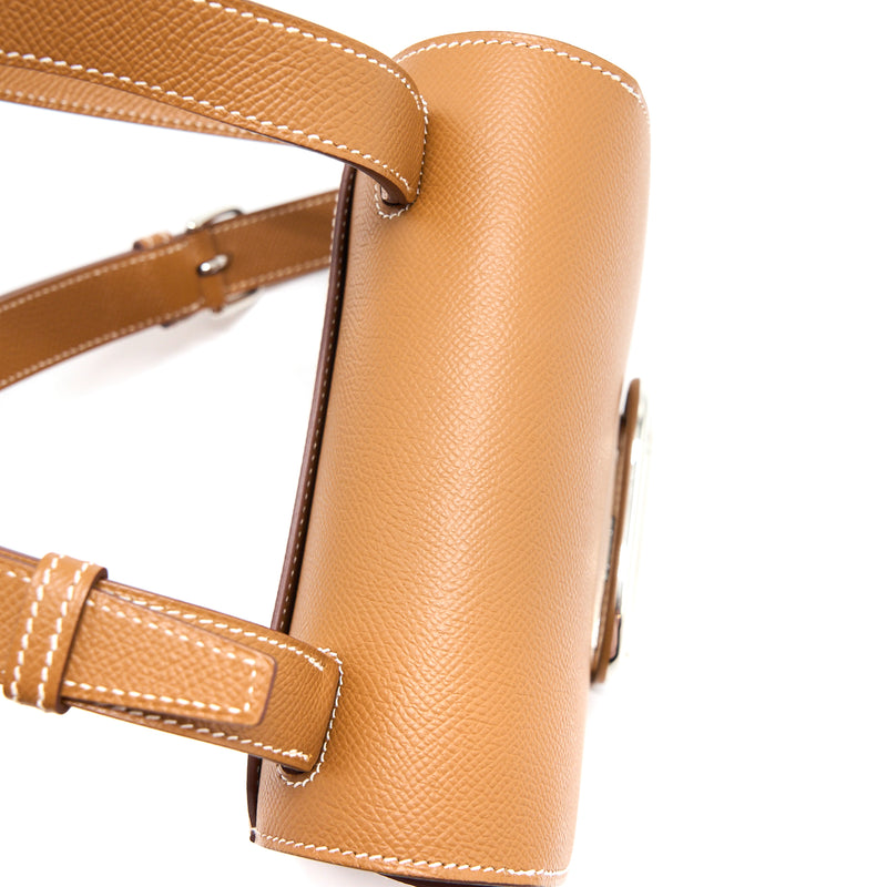 Hermes Della Cavalleria Mini Bag Epsom Gold SHW Stamp Y