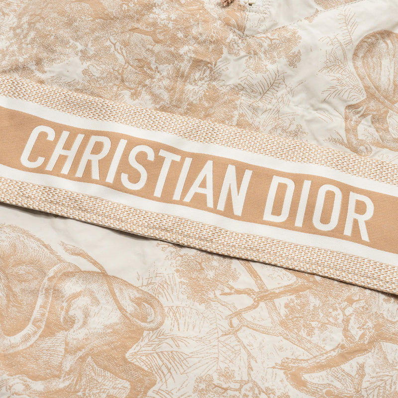 Dior Size XS Toile De Jouy Anoroak Jacket Beige