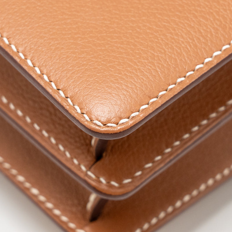 Hermes Mini Roulis Evercolor Gold LGHW Stamp W