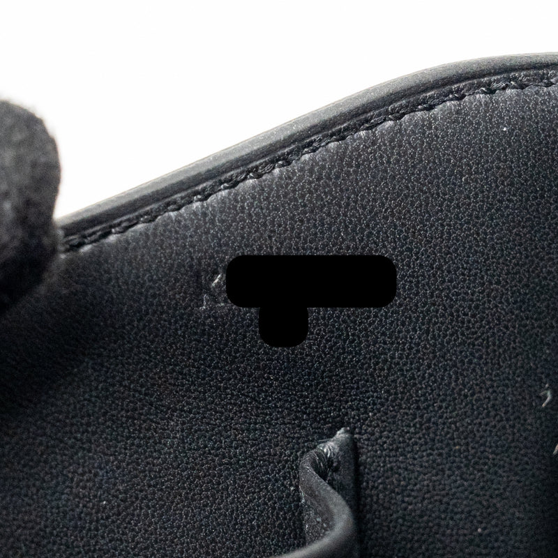 Hermes Constance Elan Epsom Black RGHW Stamp K